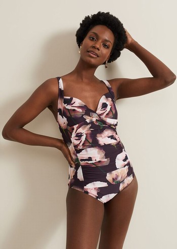 Phase Eight Poppy Print Swimwear Multicolor Australia | VX1548263